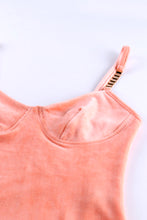 Load image into Gallery viewer, Sling All Seasons Corduroy Stretch bodysuit - Pale Pink