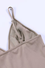 Load image into Gallery viewer, Solid color stretch adjustable straps sexy stylish bodysuit - blush