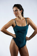 Load image into Gallery viewer, Fitted Ribbed Velvet Cami Bodysuit