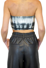 Load image into Gallery viewer, Tie Dye Print Bra Crop Tube Top