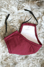 Load image into Gallery viewer, Waterproof Anti Dust Mask with Disposable Mask Filter - Red