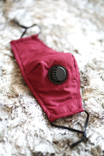 Load image into Gallery viewer, Waterproof Anti Dust Mask with Disposable Mask Filter - Red