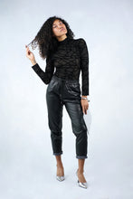 Load image into Gallery viewer, Sheer Mesh Geometric Bodysuit