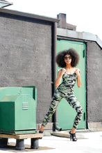 Load image into Gallery viewer, Basic Camo Form-fitting Unitard Bodysuit