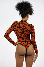 Load image into Gallery viewer, Sheer Mesh Geometric Bodysuit