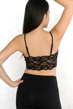 Load image into Gallery viewer, Lace Panel Crop Cami Top