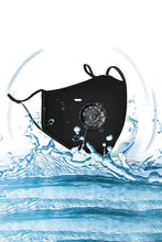 Load image into Gallery viewer, Waterproof Anti Dust Mask with Disposable Mask Filter - Navy