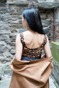 Sleeveless Leopard Print Bodysuit