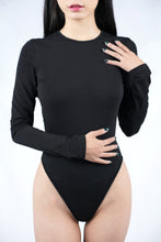 Load image into Gallery viewer, Eyelash Lace Inserts Open Back Bodysuit
