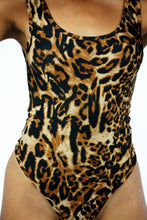 Load image into Gallery viewer, Sleeveless Leopard Print Bodysuit