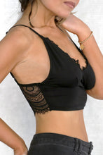 Load image into Gallery viewer, Lace Trim Bralette Top